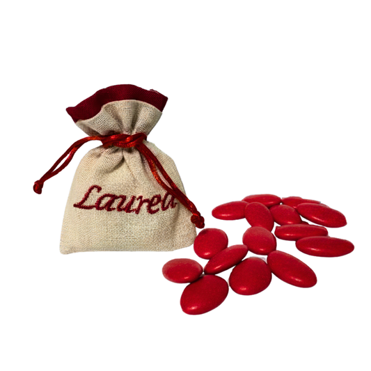 Sacchetto laurea in tela