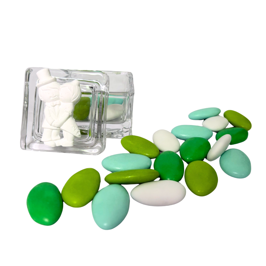 Cubotto vetro con applicazioni